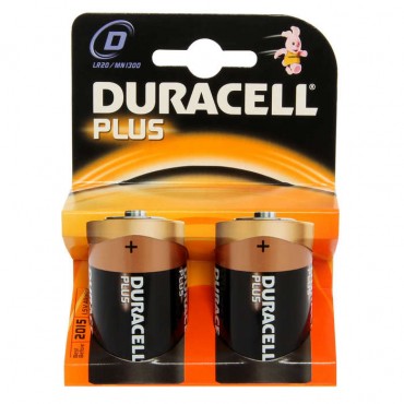 2 x d size batteries