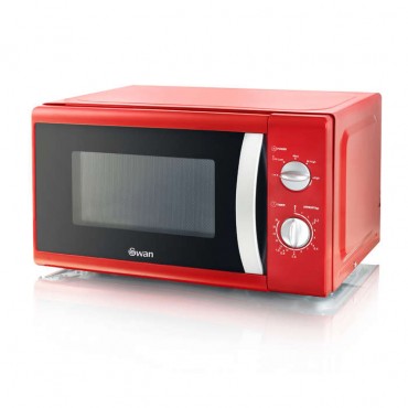 800w red solo microwave