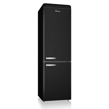 Retro fridge freezer - black
