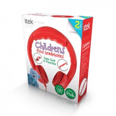 ITEK Childrens Flexy Headphones