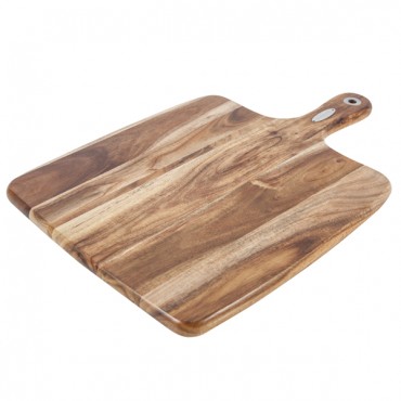 NATURAL LIFE Acacia Wood Cutting Board with Handle