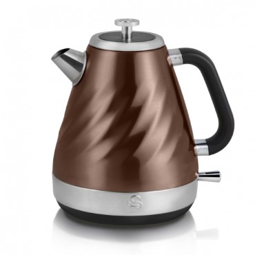 SWAN 1.6L Twist Jug Kettle - Copper