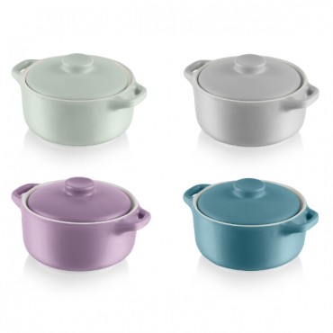 Fearne by Swan 4 x Mini Round Casserole Dishes