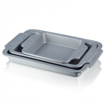 Fearne by Swan 3 Piece Oven Tray Set