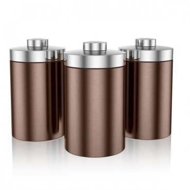 TOWNHOUSE Set of 3 Canisters
