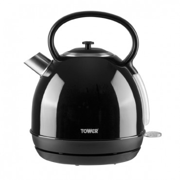 1.7L Black Traditional Kettle