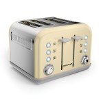 MORPHY Accents 4 Slice EPP Toaster Cream