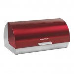 Morphy accents bread bin roll top red