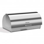 Morphy accents bread bin roll top s/steel