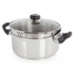 24cm stainless steel casserole