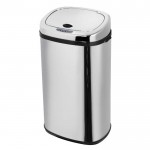 42l stainless steel square sensor bin