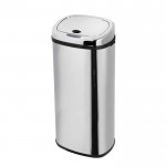 50l stainless steel square sensor bin