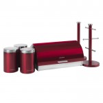 Morphy accents 6pce storage set red
