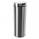 50l round sensor bin stainles steel