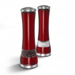 Morphy electric salt/pepper mill red