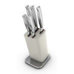 MORPHY Special Edition 5 Piece Knife Block Sand