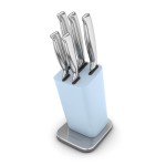 MORPHY Special Edition 5 Piece Knife Block Azure