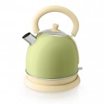 1.8 litre retro dome kettle - green