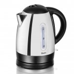 1.7 litre polished stainless steel kettle