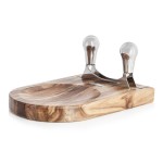 Natural Life - Mezzaluna with Acacia Cutting Board