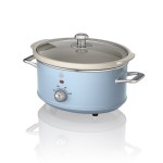 SWAN 3.5L Slow Cooker - Retro Blue