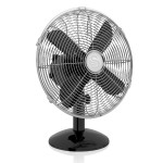 Swan Retro 12 Inch Desk Fan - Black