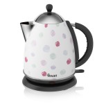 SWAN 1.7 Litre Polka Dot Pattern Jug Kettle