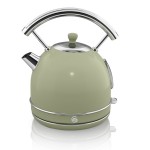 1.7 Litre Retro Dome Kettle - Green