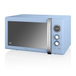 SWAN Retro 25L Digital Combi Microwave with Oven and Grill