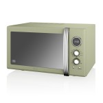 SWAN Retro 25L Digital Combi Microwave with Oven and Grill