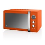 SWAN Retro 25L Digital Combi Microwave with Oven and Grill