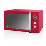 SWAN Retro 25L Digital Combi Microwave with Oven and Grill