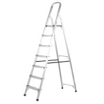 BUILDCRAFT Aluminium Step Ladder 7 Tread