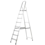 BUILDCRAFT Aluminium Step Ladder 8 Tread