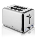 SWAN 2 Slice Polished Stainless Steel Toaster