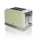 2 Slice Retro Green Toaster