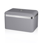 SWAN RETRO Bread Bin Grey