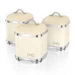 Fearne by SWAN Set of 3 Canisters Pale Honey