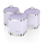Fearne by SWAN Set of 3 Canisters Lily