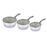 Fearne by Swan 3 Piece Forged Enamel Pan Set - Lily