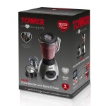 Tower - 500W Glass Jar Blender with Grinder