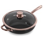 LINEAR 28cm Multi-Pan Rose Gold and Black