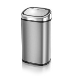 Tower - 58L S/Steel Square Sensor Bin