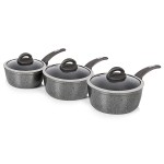 Tower 3 Piece Forged Pan Set Graphite
