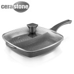 Tower Cerastone 28cm 2in1 Cast Grill Pan Graphite