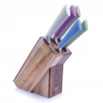 Natural Life 5pc Knife Set in Wooden Block
